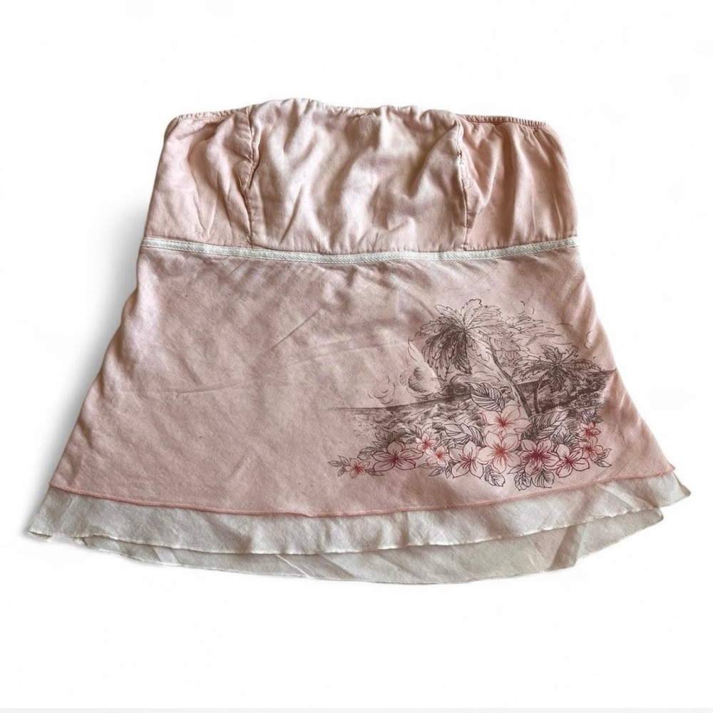 Y2K Vintage Pink Fairy Top